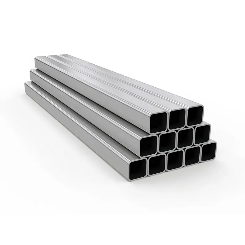 Tube carré galvanisé tuyaux composites tube en aluminium
