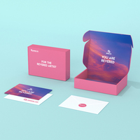 Boîte en carton ondulé imprimée avec logo personnalisé, en matériaux recyclés, pour l'expédition et l'emballage de produits