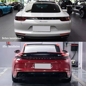 Kit Carrozzeria Anteriore e Posteriore Aggiornato 976 per <span class=keywords><strong>Porsche</strong></span> <span class=keywords><strong>Panamera</strong></span> 971, Adatto ai Modelli <span class=keywords><strong>Panamera</strong></span> 2017-2023 - Product Image 6
