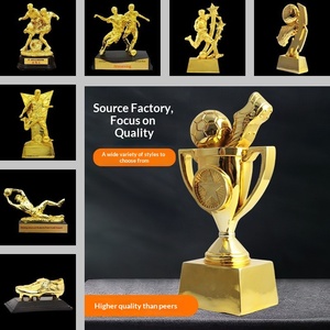 Trofeo Sportivo per Competizioni Scolastiche di Basket e Calcio con Scarpone d'Oro MVP e Pallone d'Oro per Premiazioni - Product Image 4