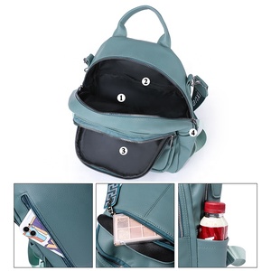 Vente directe en usine simple logo personnalisé léger sac à dos de voyage personnalisé vente en gros écolière décontracté sacs à dos pour femmes - Product Image 4