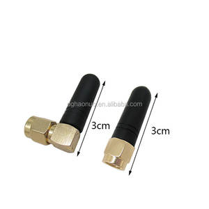 Omni внешняя 2,4 г мини 30 мм Небольшая Резиновая Утка антенна <span class=keywords><strong>SMA</strong></span> разъем Усилитель сигнала хлыст короткая Беспроводная Wi-Fi антенна - Product Image 2