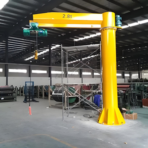 Кран консольный колонный поворотный напольный с электроприводом, грузоподъемность 1 т, 2 т, 5 т, 10 т, 16 т - Product Image 4