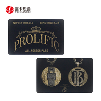 Carte NFC RFID à puce intelligente personnalisée avec numéro de série imprimé pour paiement sans argent liquide en blanchisserie automatique