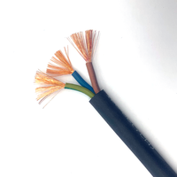 Câble électrique flexible en cuivre multiconducteur Purorigin 450/750V YCW 3G1.5 2.5 4 6mm, isolé en caoutchouc, pour usage industriel