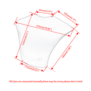 ฝาปิดถังน้ำมันเชื้อเพลิงสำหรับรถจักรยานยนต์คาร์บอนไฟเบอร์แท้เหมาะสำหรับ Honda CBR600RR <span class=keywords><strong>CBR</strong></span> <span class=keywords><strong>600</strong></span> RR F5 2007-2012 2008 <span class=keywords><strong>2009</strong></span> 2010 2011 - Product Image 3