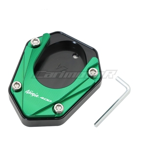 Accesorios de motocicleta pata de cabra Uitbreiding soporte lateral almohadilla de placa de extensión para <span class=keywords><strong>KAWASAKI</strong></span> Ninja400 <span class=keywords><strong>Z400</strong></span> - Product Image 2