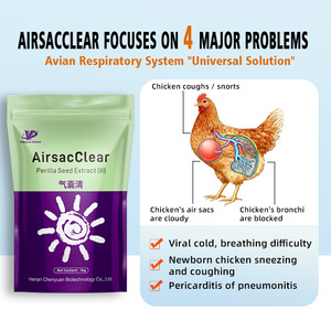 Terapia Respiratoria CY Airsac Clear para Aves, Alivia la Afección de las Vejigas Pulmonares, el <span class=keywords><strong>Tos</strong></span> <span class=keywords><strong>y</strong></span> la <span class=keywords><strong>Disnea</strong></span>, Elimina el Exudado Caseoso - Product Image 3