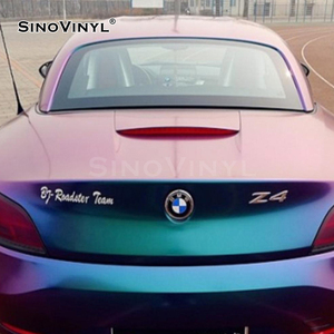 <span class=keywords><strong>CV</strong></span>-03 caméléon brillant roi <span class=keywords><strong>bleu</strong></span> à violet bonne conformité voiture couvrant autocollant rouleau de Film - Product Image 5
