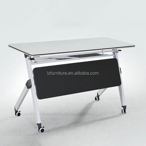 Modern Foldable Height <b>Adjustable</b> Desk Learning Training Chair <b>Table</b> <b>Adjustable</b> Meeting Desk <b>Adjustable</b> <b>Table</b> Desk - Product Image 1