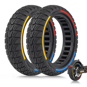 Pneus de <span class=keywords><strong>trottinette</strong></span> tout-terrain Cityneye en gros 8.5 9.5 10x2.5, pneus solides alvéolés pour remplacement de <span class=keywords><strong>trottinette</strong></span> Xiaomi Ninebot Kugoo - Product Image 1