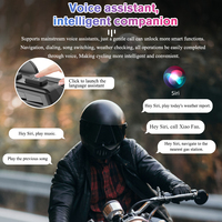 Headset helm BT56, Model baru untuk motor Headset nirkabel 1000mAh