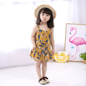 ราคาโรงงาน ชุดเดรสเด็กผู้หญิงสำหรับฤดูร้อน แบบสายเดี่ยว สำหรับเด็กอายุ 2 ปี ปี 2021 - Product Image 5