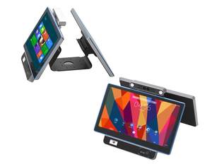 Máquina de consumo de 10,1 pulgadas colgante de pantalla dividida RK3568 pantalla plana caja registradora máquina de sistemas de terminal POS todo en uno - Product Image 1