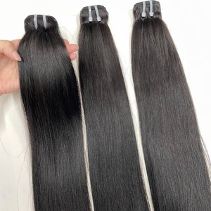 ผมเวียดนามแท้แบบดิบ  แบบไม่ผ่านการแปรรูป  แบบ Super Double Drawn  จัดเรียงเกล็ดผม  แบบ Remy  สำหรับต่อผม - Product Image 3