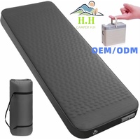 Matelas gonflable multi-trous en mousse éponge avec pompe électrique, vente en gros d'usine OEM/ODM