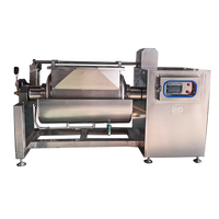 Mélangeur horizontal sous vide pour la concentration et le mélange de semences de poisson, machine de nettoyage, moulin à farine de boulangerie en acier inoxydable 304
