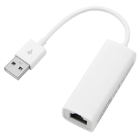 Adaptador USB-C a LAN Portátil 10/100M con Puerto de Carga Lateral, Híbrido, para Laptop, Dispositivo Externo de Viaje, Replicador de Interfaz Electrónica