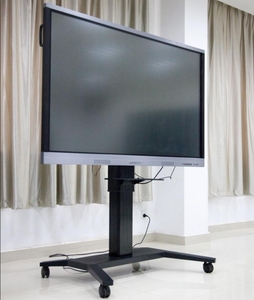 触摸屏显示器交互式智能板展示板支架电子优质柔性落地式移动支架 - Product Image 3