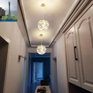 ไฟแขวนเพดานทรงกลมสำหรับโต๊ะ,บอลแขวนมุมกระจกรูปดาวสำหรับตกแต่งบ้านร้านอาหารกลางคืน - Product Image 4