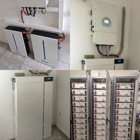 Batteria di accumulo energetico agli ioni di litio LiFePO4 Deye AI-W5.1 da 51.2V 100Ah 5kW in stock per uso residenziale e commerciale