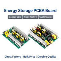 Placa PCBA BMS IPCA610 Clase 2 16S 48V 100A, Ensamblaje SMT Certificado ISO9001, 4 Capas