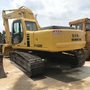 Excavadora de cadenas Komatsu PC220-6 usada, 22 toneladas de peso operativo, motor, caja de cambios, bomba, recién llegada, diseño original, entrega rápida - Product Image 3