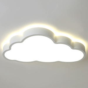 Lámpara de Techo LED Moderna Minimalista IP65 con Control Remoto, Sensor/Voz, Alto CRI 80, Estilo Crema, Base de Hierro Acrílico - Product Image 5