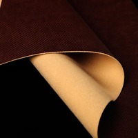 Maßgefertigtes Zweifarbiges PVC-Wildlederimitat Wendbare Synthetische Lederrolle Abriebfest für Fußball Sofa Tasche Kleid