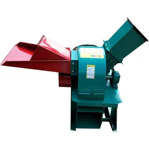 Charcoal Plant Waste Wood Chip Grinding Bamboo Fir Tree Branches Cardboard Crusher Machine