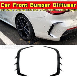 Alerón de viento para BMW Serie 4 G22 G23 425i 430i M440i M Sport, cuchilla de aire para tuning, divisor lateral del parachoques delantero, accesorios para coche - Product Image 1
