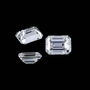 Diamantes Sueltos de Moissanita Jiaqi, Corte Esmeralda, Super Star, Diamante Sintético con Pistola de Calor, Corte a Máquina de Alta Tecnología para Joyería - Product Image 4