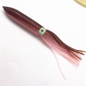 Señuelo de arrastre de 31cm y 55g, de plástico suave con faldas de pulpo que brillan, luminosas, faldas, señuelo de calamar para pesca - Product Image 6