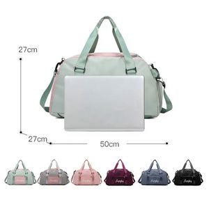 Wholesale Large Capacity Travelling Camping Dry Wet Waterproof Gym Sport Duffel Overnight <b>Bag</b> Backpack <b>with</b> <b>Shoes</b> <b>Compartment</b> - Product Image 3