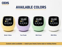 ODIS Ai Smart Planter, pot en plastique à arrosage automatique, écran LCD, capteur de surveillance d'arrosage automatique pour intérieur