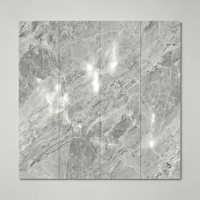 Carrelage mural en porcelaine brillant 800x2600x9mm, imitation brique, blanc ordinaire, grade C, pour décoration murale intérieure de salon