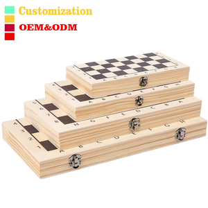 Biểu Tượng Tùy Chỉnh Trẻ Em Của Bằng Gỗ Gấp Cờ Vua Đặt Bàn Câu Đố & Trò Chơi Tương Tác Đồ Chơi Cho Cha Mẹ Và Trẻ Em Tập Thể Dục Tư duy Kỹ Năng - Product Image 6