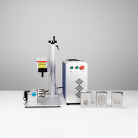 Machine de marquage laser UV/CO2 portable pour métal avec marquage profond, dispositif laser Raycus prenant en charge les formats DXF/AI