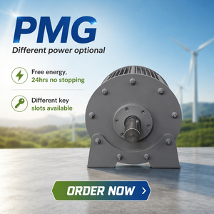 Alternateur à faible vitesse et couple élevé CE MAGNET 220V 10kW 50kW 30kW Générateur à volant d'inertie Énergie libre - Product Image 6