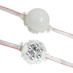 Smart <strong>Pixel</strong> <strong>Rgb</strong> Light Shenzhen Ws2811 Ip68 High Quality 3led Permanent Holiday Christmas Lights Programmable <strong>Rgb</strong> <strong>Pixel</strong> String - Product Image 2