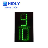 Tableau numérique LED rouge de 12 pouces 9/10