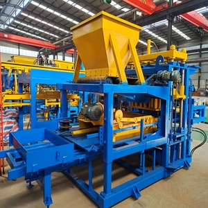 8-15 Máquina de fabricación de ladrillos completamente automática Máquina mezcladora transportadora apiladora Línea de producción de formación de bloques - Product Image 4