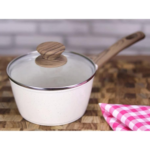 9-Piece Modern Aluminum Alloy Cooking <b>Pots</b> Glass Lids Bakelite Handles Dishwasher Oven Safe Gas <b>Induction</b> Ready Cookware Set - Product Image 6