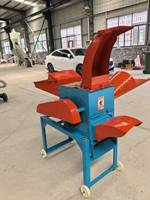 Nouvelle Machine à Hacher et à Malaxer le Fourrage sur Roues, Broyeur de Paille Sèche et Humide, en Acier Inoxydable 304, Capacité 1 Tonne/Heure, Multifonctionnelle