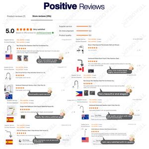 Système <span class=keywords><strong>de</strong></span> douche mural rond avec douchette pluie 4 fonctions, ensemble <span class=keywords><strong>de</strong></span> robinetterie <span class=keywords><strong>de</strong></span> douche <span class=keywords><strong>de</strong></span> haute qualité, durable et résistant à la corrosion - Product Image 5