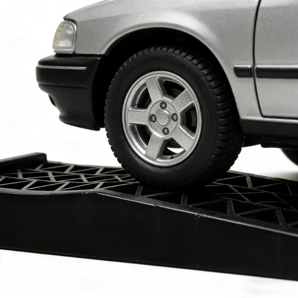 Car Ramps Plastic Strong Load-bearing Lifting Tool Car Ramps for ...