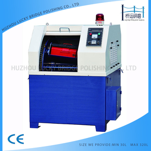Máquina Pulidora Centrífuga de Barril de Alta Calidad Lucky Bridge, Equipo Mayorista para Desbarbado de Superficies de Piezas Metálicas - Product Image 5