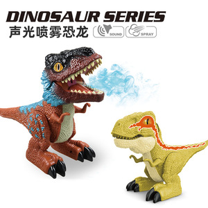Juguete de dinosaurio eléctrico con luces, música, sonidos realistas para niños, juego de Jurassic World QX025 - Product Image 5