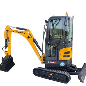 Excelente Opción: Miniexcavadora Hidráulica de Ruedas Shantui SE18SR de Alto Rendimiento, Nueva, con Motor Económico - Product Image 1
