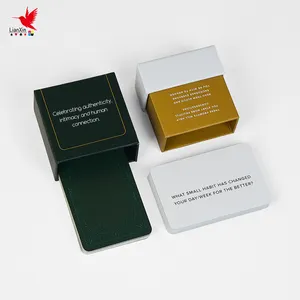 고품질 사용자 정의 친밀감 인간 연결 카드 게임 보드 게임 카드 메이커 인쇄